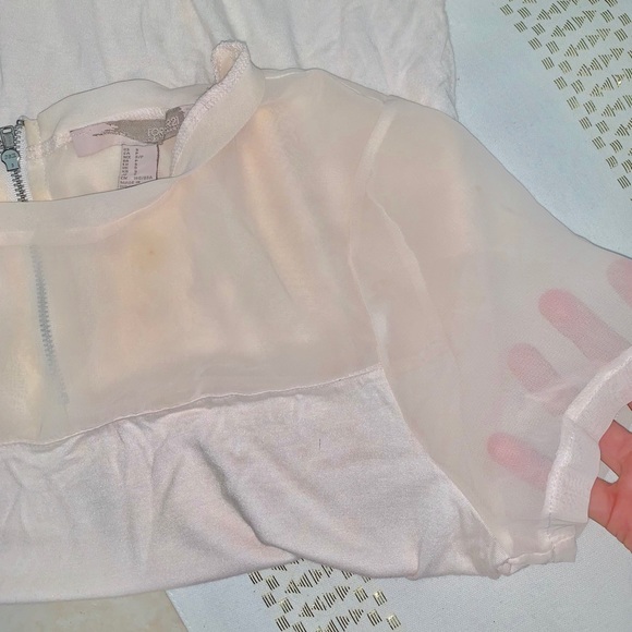 Forever 21 light pink top with zipper in back - Picture 4 of 4